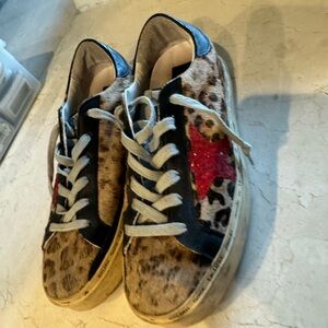 Golden Goose leopard sneaker